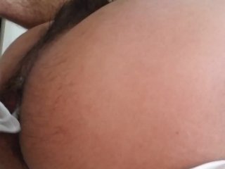 daddy fucks me good , daddy creampie his Step son ass