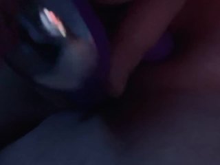 POV close up masturbation: trying out my new toy