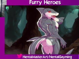 Shy Shark! Furry Heroes #3 W/HentaiGayming