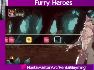 Offering a magic hand! Furry Heroes #2 W/HentaiGayming