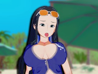 One Piece - Nico Robin 3D Hentai
