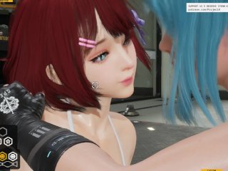 Fallen Doll Operation Lovecraft Hentai SFM game meilleure scène lesbienne de tous les temps en 3D