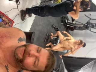 daniel hausser and colby jansen fuck at gym set