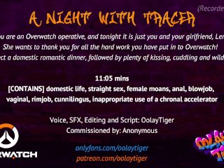 [OVERWATCH] A Night With Tracer  Erotic Audio Play by Oolay-Tiger