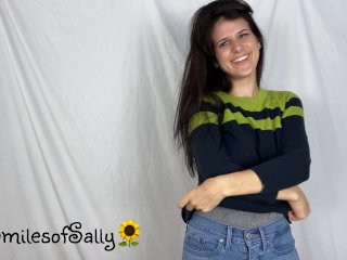 Changing Sweatshirt Fetish, Non Nude, GFE, All Natural, Sally Smiles