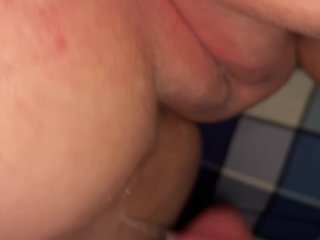 Close up on some tight teen pussy