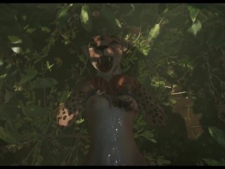 Human x furry animation (wildlife game)