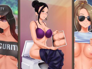 The porn anime game BustyBiz! Trying to play!  video game