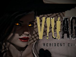 Resident Evil Village: Tall Vampire Lady Dimitrescu domination fuck  Honey Select 2