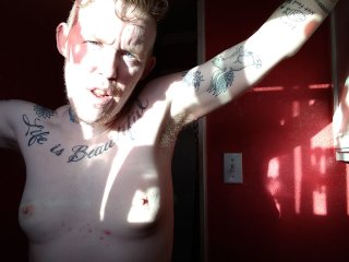 Eye Contact, Horny Pre Op Trans Man Wants to Make You Hard