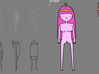 [LEAKED] Princess Bubblegum NUDE designs - adventure time porn