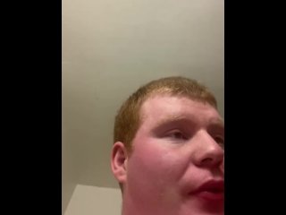 Eating my own cum