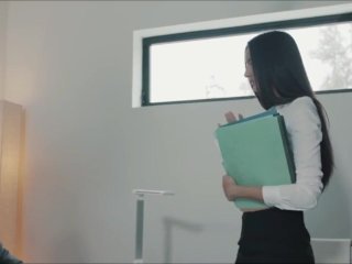 Office Sex With A Hot Horny Secretary