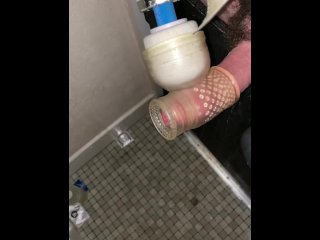 Big Cock Gloryhole – Double milker action. The Blackpool Playroom, The Cell and The Playroom Gloryho