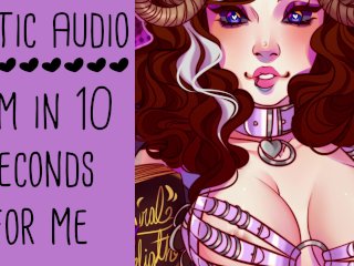 Cum in 10 Seconds - ASMR Erotic Audio MSub Orgasm Control  Domme Lady Aurality
