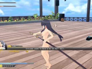 Ikaruga Nude Gameplay  Senran Kagura Estival Versus