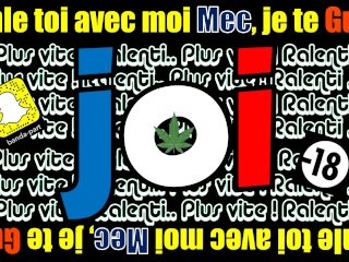 JOI - ASMR Français / BRANLE TOI AVEC MOI MEC !