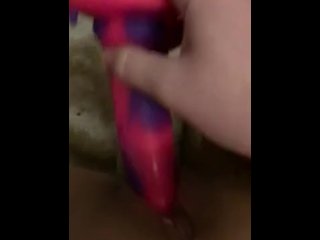 Fucking my dildo like a little slut