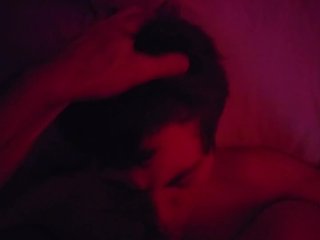 Sucking uncut Grindr dick while boyfriend out of town