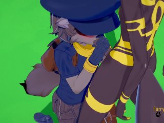 Sly Cooper Yaoi Furry - Sly Cooper sucks and then gets fucked