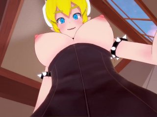 Futa Bowsette this is your first time Taker POV