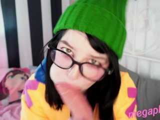 Killjoy from valorant show you her blowjob skills pov Ahegao sloppy