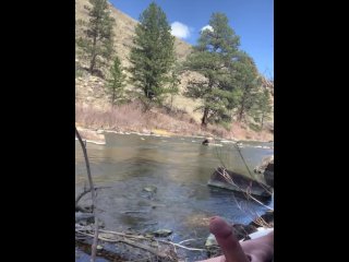 Stroking by the stream