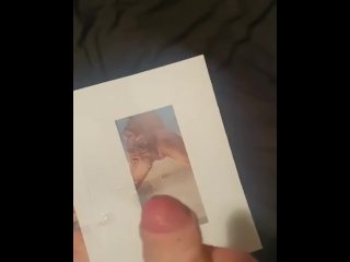 A fan wanking over asian wife nude pictures