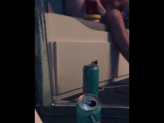 I love watching myself suck his cock 