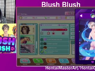 A flick and a swish! Blush Blush #43 W/HentaiMasterArt