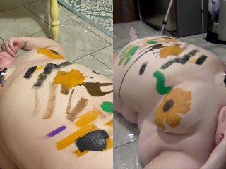 It's Titty Painting Time!