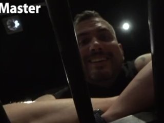 Hot DILF with fat ass farts on caged slave POV PREVIEW