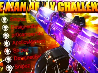 1 MAN GETS ALL 100 ENEMIES in TEAM DEATHMATCH! - Black Ops Cold War (One Man Army Challenge)