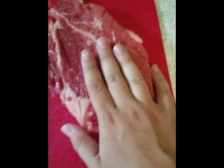 Rubbing my meat )