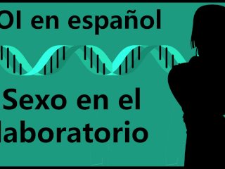 Erotic JOI - Sexo en el laboratorio. Audio en español.