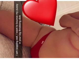 Busty sexy Lexie Smith cums for me through snapchat