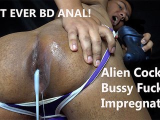 Alien Cock Bussy Fuck Impregnation!
