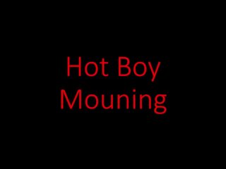 ASMR for women / girls: Hot Man moaning stunning, doing himself to orgasm