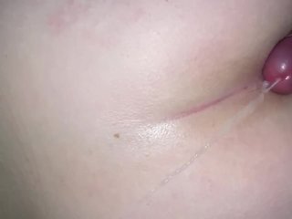 Cuming on her ass 