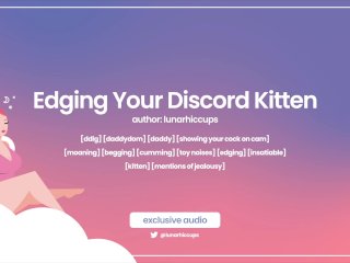 Audio Roleplay  Edging Your Little Discord Kitten