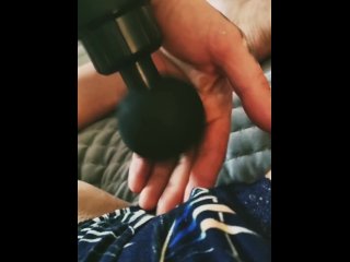 Massage gun - Dry Hump INTENSE Finger Fuck