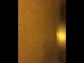 Under the tunnel / high way ,playing with my huge cock 