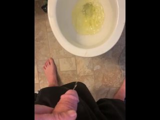 Me peeing a little 