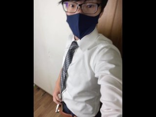 【インポ】就活のストレスで勃起しなくなってしまった男子大学生がちんこいじる