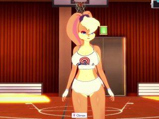 3D/Anime/Hentai: Lola Bunny bounce on a big cock and loves it !! (POV)