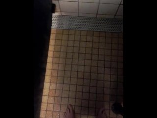 Cum in public shower