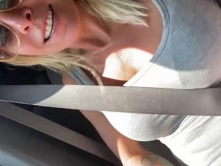 Cuckold car selfie 