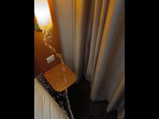 Hard cock walking round my room pissing all over curtains, floor, furniture. Big cumshot at the end