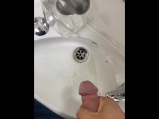 Sneaky wank while at work