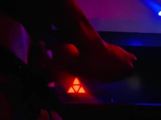 Young big dick getting hard 